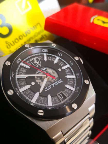 Scuderia Ferrari SF0830846 Aspire 2021 Collection Men Watch Silver - มี 2 เรือน) รูปที่ 4