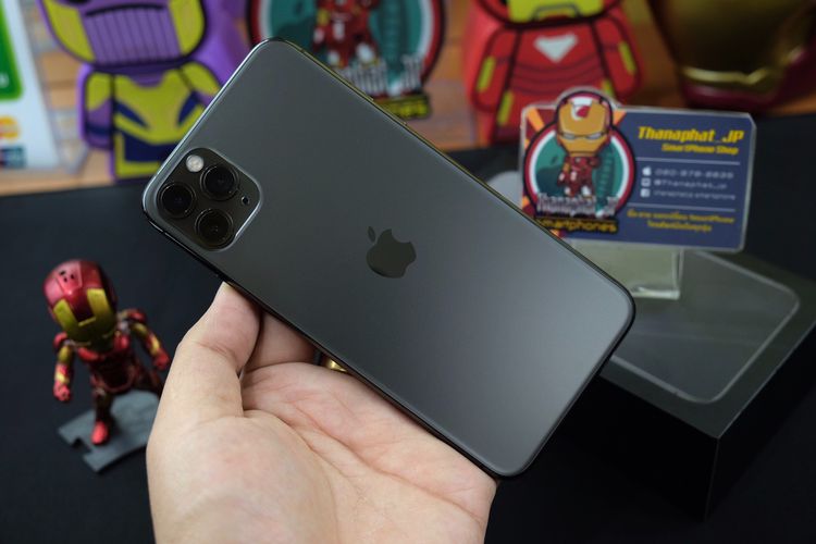 iPhone iPhone 11 64 GB 🤩11 Pro Max 64GB สีดำ แบต100😎 สวยเอี่ยม ครบกล่อง ศูนย์ไทย