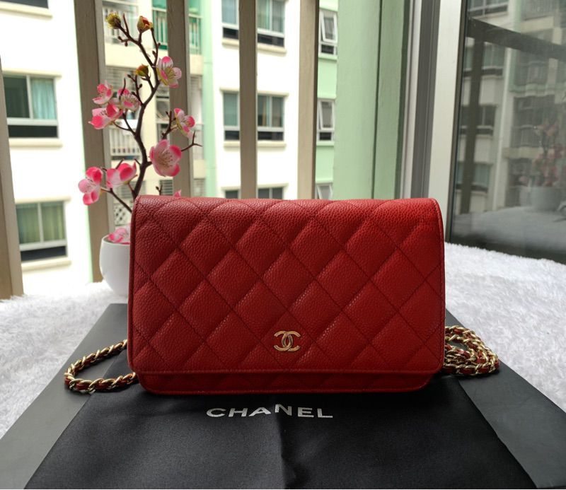 CHANEL, Bags, Kept Unused Chanel Woc 22a Microchip Ghw
