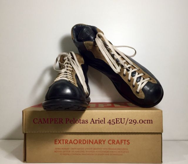 CAMPER Boots 45EU(29.0cm) Original ของแท้ มือ 2 สภาพเยี่ยม, รองเท้า CAMPER หนังแท้ พื้นเต็ม มีร่องรอยเล็กน้อยแทบมองไม่เห็น ตามรายละเอียด รูปที่ 7