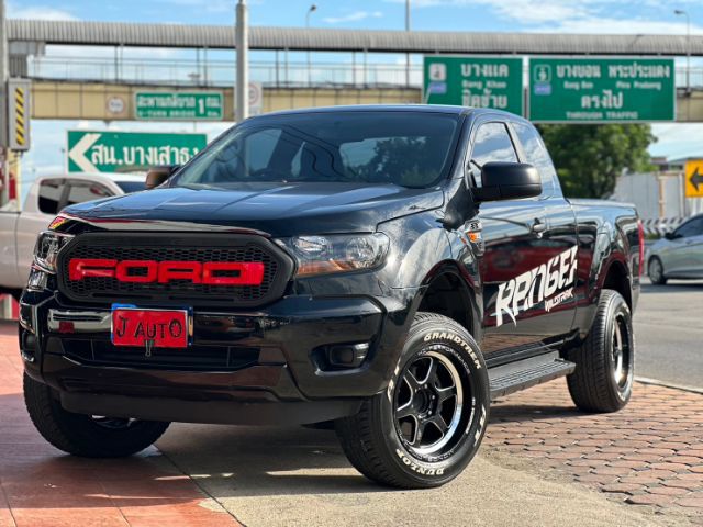 Ford Ranger 2019 2.2 Hi-Rider XL Plus Pickup ดีเซล ไม่ติดแก๊ส เกียร์ธรรมดา ดำ