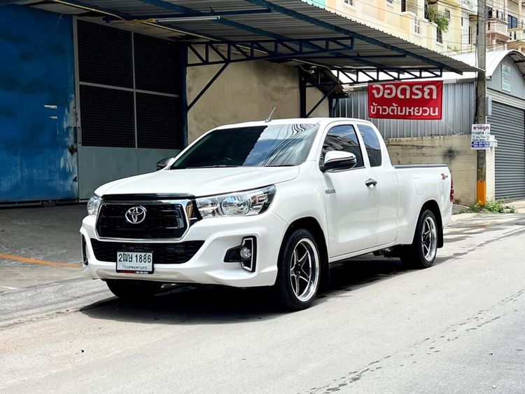 Toyota Hilux Revo 2019 2.4 Z Edition J Plus Pickup ดีเซล ไม่ติดแก๊ส เกียร์ธรรมดา ขาว