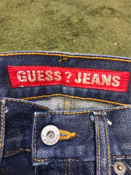 VTG Guess Authentic Original Jeans Established in 1981 Jeans Men’s Dark Denim made in turkey  รูปที่ 2