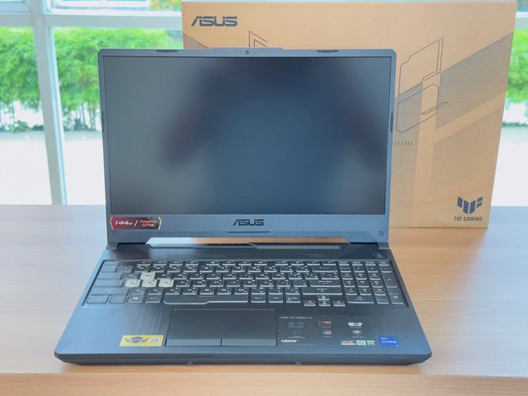 Notebook Asus TUF Gaming F15 FX506HCB-HN1138T 15.6 Inch Full HD 144 Hz Intel Core i5-11400H RTX 3050 Ram 16G SSD 512G สวย ประกันยาวๆๆๆ รูปที่ 1