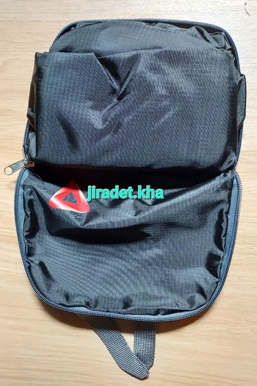 กระเป๋าเป้แบบพับเก็บได้ เป็นสินค้าพรีเมี่ยมจาก Jaymart สีดำ ขนาดเป้เมื่อกางออก 17×12 นิ้ว (ราคาขายรวมจัดส่ง)
 รูปที่ 6