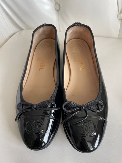 Chanel ballet flat used แท้ รูปที่ 5