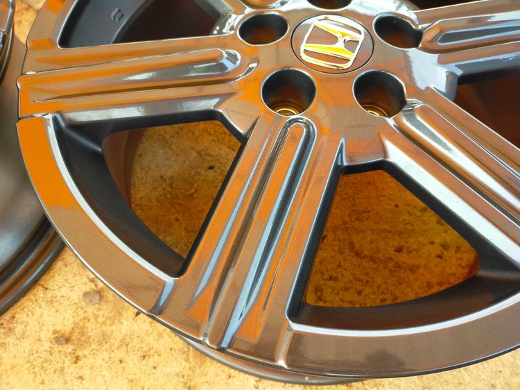 แม็กฮอนด้า ขอบ17 กว้าง7 et50 สีเดิมป้ายแดง ใส่ HRV CRV และ accord civic รูปที่ 8