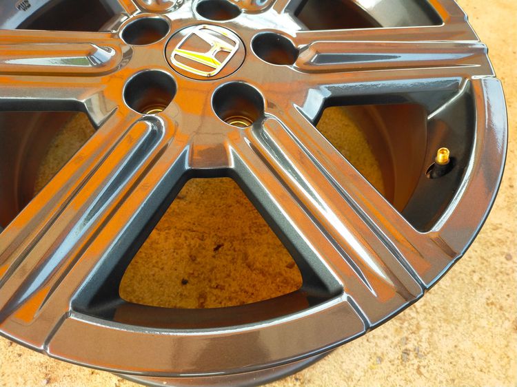 แม็กฮอนด้า ขอบ17 กว้าง7 et50 สีเดิมป้ายแดง ใส่ HRV CRV และ accord civic รูปที่ 9