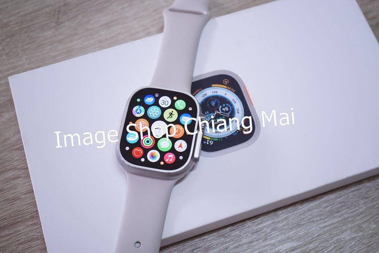 ไทเทเนียม Apple Watch Ultra GPS + Cellular 49mm Titanium Midnight ครบกล่อง ประกัน 4 เมษา 67