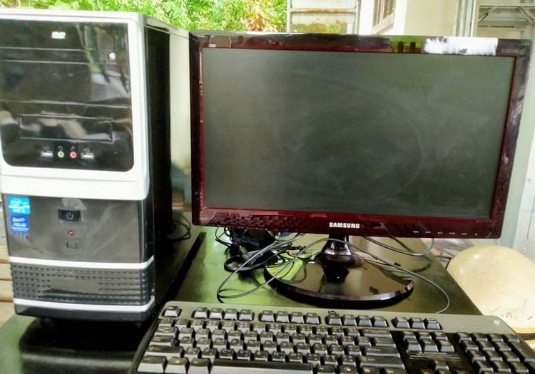 คอมพิวเตอร์ PC ครบชุด สภาพดี พร้อมใช้งาน CPU-Core-i3 RAM4GB HDD500 