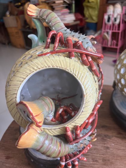 กุ้ง.ปู.งานกระเบื้องจีนมงคล รูปที่ 2