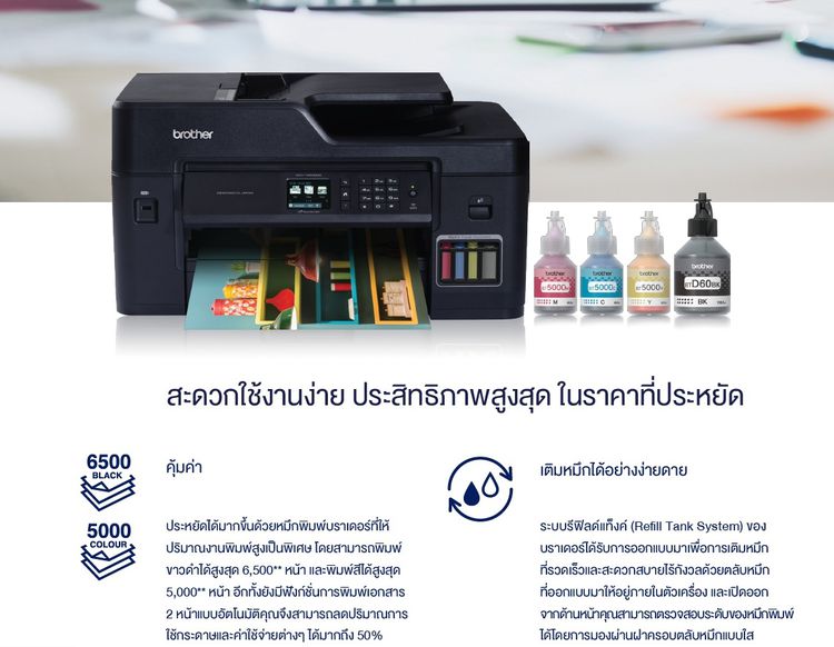 printer MFC T-4500DW รูปที่ 7