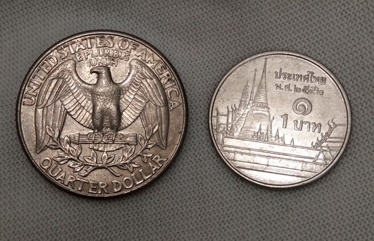 7029-เหรียญกษาปณ์ต่างประเทศสหรัฐอเมริกา ประธานาธิบดี จอร์จ วอชิงตัน หลังนกอินทรีย์ รูปที่ 9