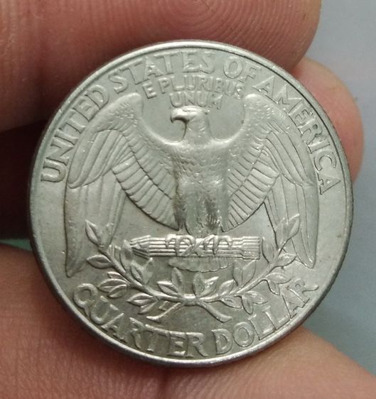 7029-เหรียญกษาปณ์ต่างประเทศสหรัฐอเมริกา ประธานาธิบดี จอร์จ วอชิงตัน หลังนกอินทรีย์ รูปที่ 6