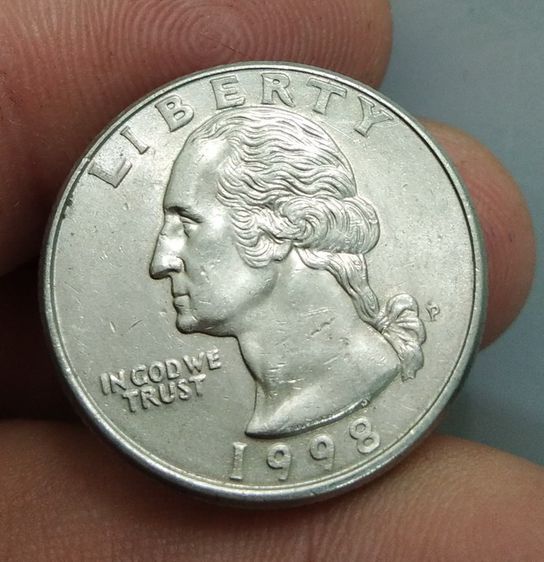 7029-เหรียญกษาปณ์ต่างประเทศสหรัฐอเมริกา ประธานาธิบดี จอร์จ วอชิงตัน หลังนกอินทรีย์ รูปที่ 18