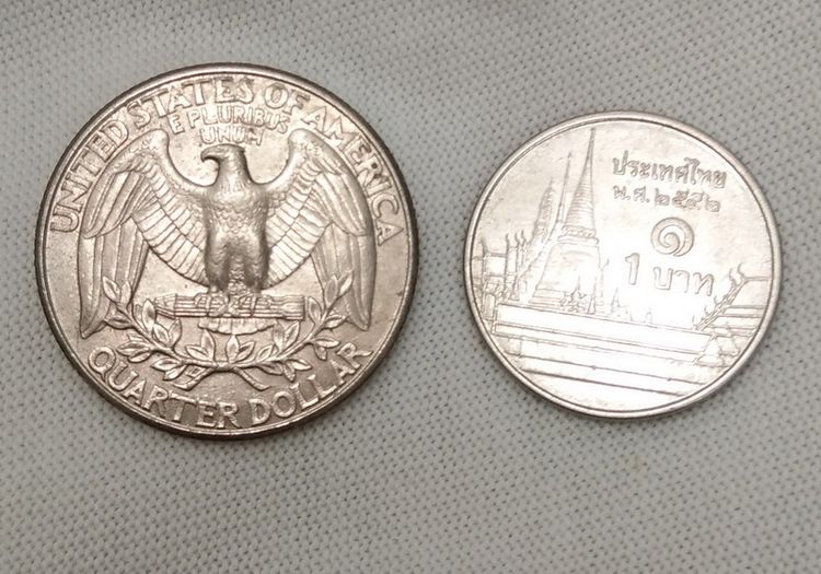 7029-เหรียญกษาปณ์ต่างประเทศสหรัฐอเมริกา ประธานาธิบดี จอร์จ วอชิงตัน หลังนกอินทรีย์ รูปที่ 15