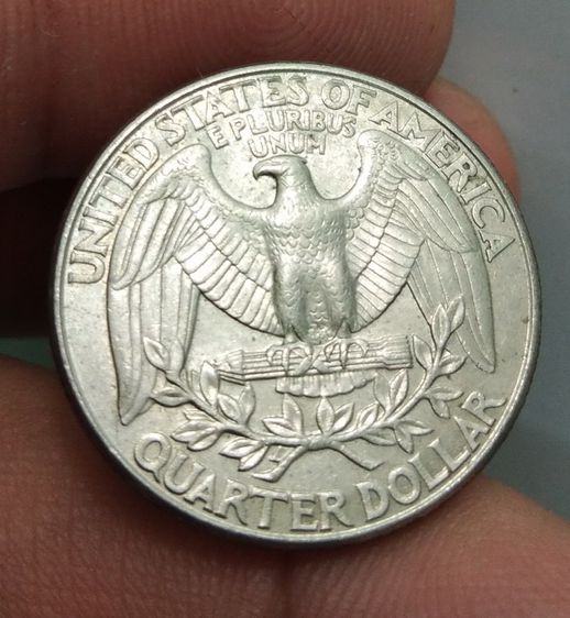 7029-เหรียญกษาปณ์ต่างประเทศสหรัฐอเมริกา ประธานาธิบดี จอร์จ วอชิงตัน หลังนกอินทรีย์ รูปที่ 17