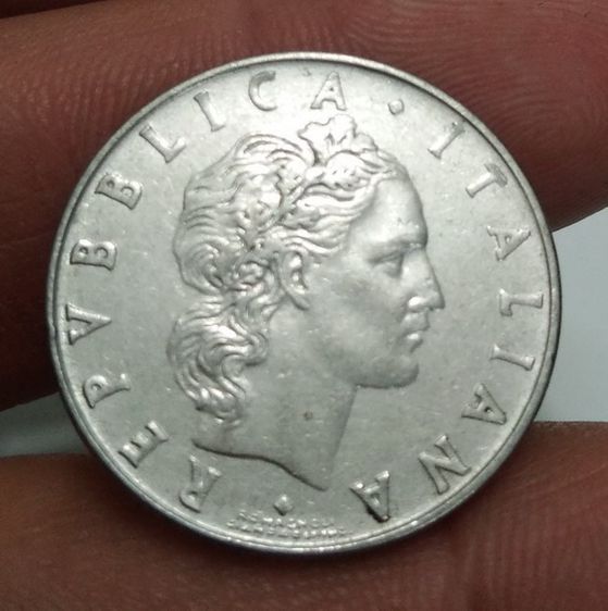 7082-เหรียญค่างประเทศอิตาลี หลังคนตีเหล็ก รูปที่ 6