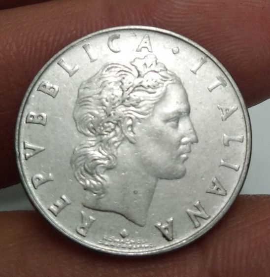 7082-เหรียญค่างประเทศอิตาลี หลังคนตีเหล็ก รูปที่ 16
