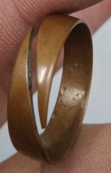 7097-แหวนเนื้อทองแดง ขนาดเส้นผ่าศูนย์กลางประมาณ 21 มม รูปที่ 8