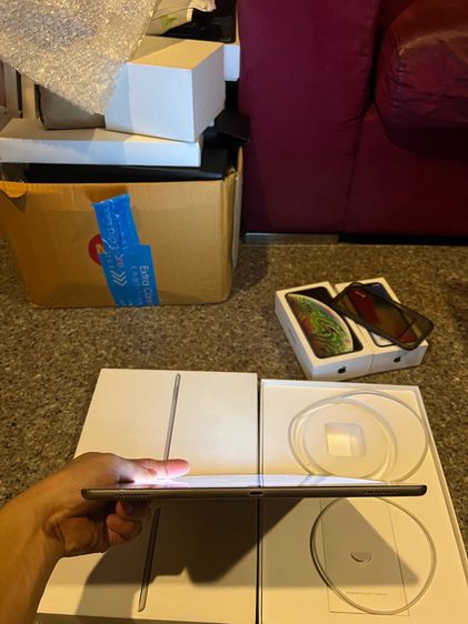 ขายiPadPro12.9สีดำ32กิ๊กและสีทอง128กิ๊กWifi Celluer ใส่ซิมได้มีกล่องอีมี่ตรงสูนTrueถูกๆ รูปที่ 4