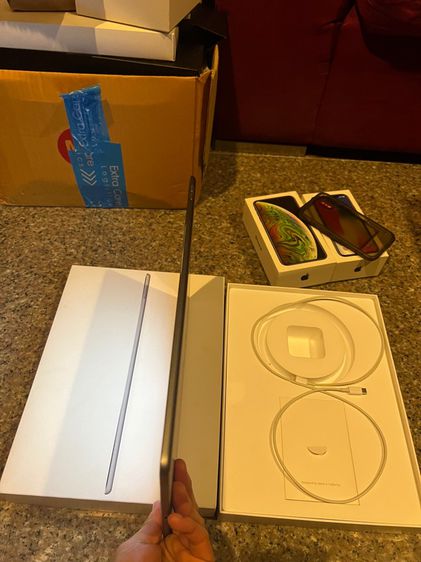 ขายiPadPro12.9สีดำ32กิ๊กและสีทอง128กิ๊กWifi Celluer ใส่ซิมได้มีกล่องอีมี่ตรงสูนTrueถูกๆ รูปที่ 6