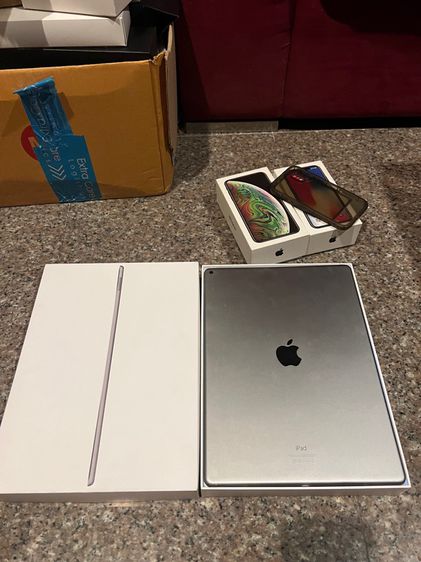 ขายiPadPro12.9สีดำ32กิ๊กและสีทอง128กิ๊กWifi Celluer ใส่ซิมได้มีกล่องอีมี่ตรงสูนTrueถูกๆ รูปที่ 2