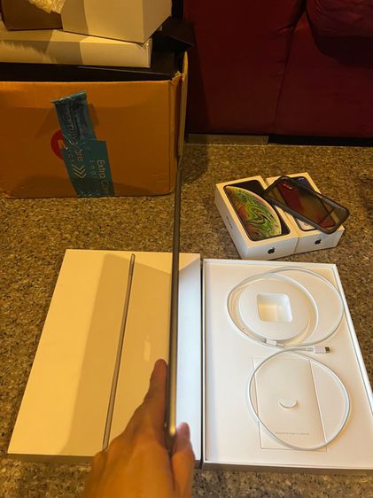 ขายiPadPro12.9สีดำ32กิ๊กและสีทอง128กิ๊กWifi Celluer ใส่ซิมได้มีกล่องอีมี่ตรงสูนTrueถูกๆ รูปที่ 5