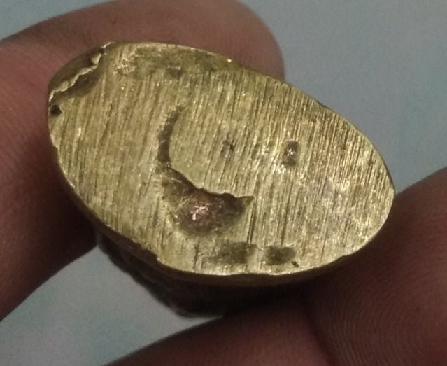 7144-รูปหล่อพระพุทธชินราชเนื้อทองเหลือง รูปที่ 3