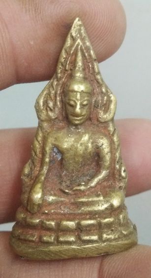 7144-รูปหล่อพระพุทธชินราชเนื้อทองเหลือง รูปที่ 12