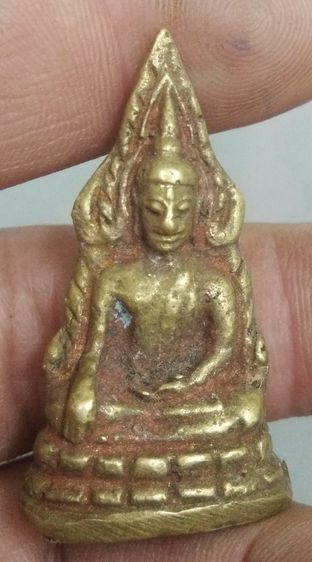 7144-รูปหล่อพระพุทธชินราชเนื้อทองเหลือง รูปที่ 8