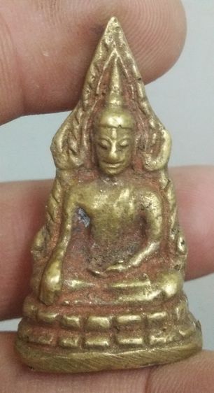 7144-รูปหล่อพระพุทธชินราชเนื้อทองเหลือง รูปที่ 14