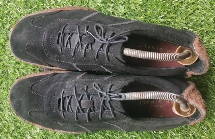 รองเท้า Clarks สีดำ SIZE UK 9 วัดจริงด้านในปลายเท้าถึงส้นเท้ายาว 27.3 CM. รูปที่ 6