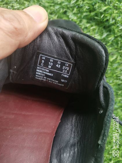 รองเท้า Clarks สีดำ SIZE UK 9 วัดจริงด้านในปลายเท้าถึงส้นเท้ายาว 27.3 CM. รูปที่ 8
