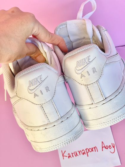 Nike รองเท้าผ้าใบ ผู้หญิง สีขาว Air Force 1 '07 มือสอง ของแท้ เบอร์ UK 5 US 7.5 รูปที่ 5