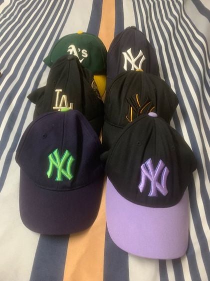 หมวกและหมวกแก๊ป หมวก MLB Yankees 