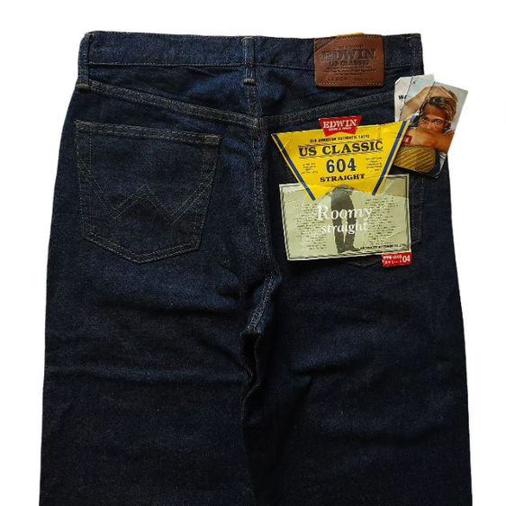 Edwin US Classic Jeans รุ่น 604 Straight เอว30นิ้ว รูปที่ 4