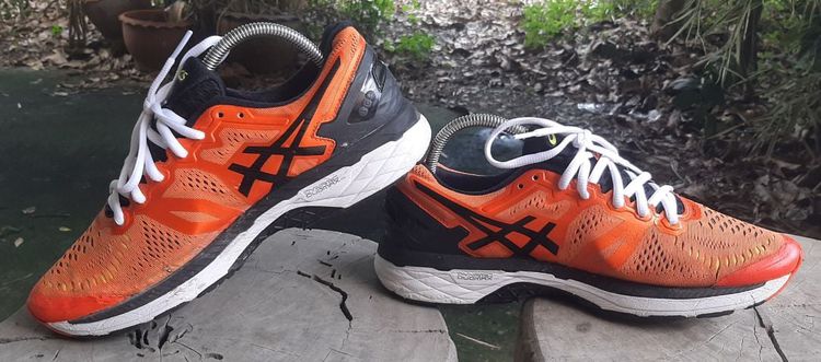 รองเท้า Asics Gel Kayano 23 สีส้มดำ size 42 ยาว 26.5 ซม. รูปที่ 6