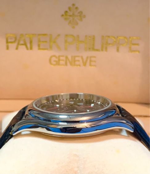 นาฬิกาข้อมือ ยี่ห้อ Patek สายหนังสีดำ สภาพเยี่ยม รูปที่ 3