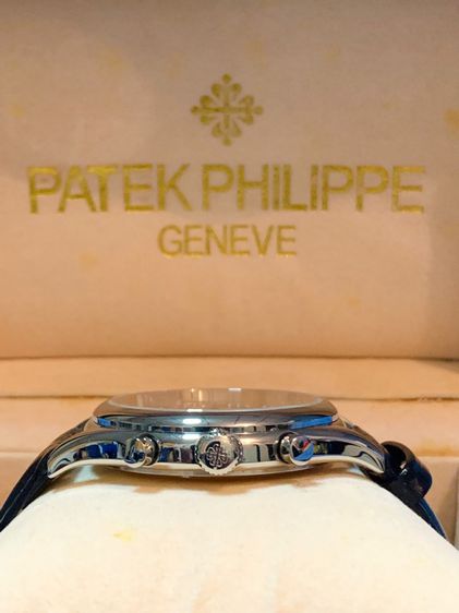 นาฬิกาข้อมือ ยี่ห้อ Patek สายหนังสีดำ สภาพเยี่ยม รูปที่ 4