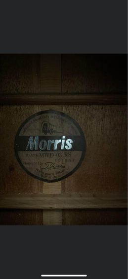 กีตาร์โปร่ง Morris MWD-03-RS🇯🇵Made in Japan 🇯🇵 ทรง DOVE STYLE GIBSON รูปที่ 8