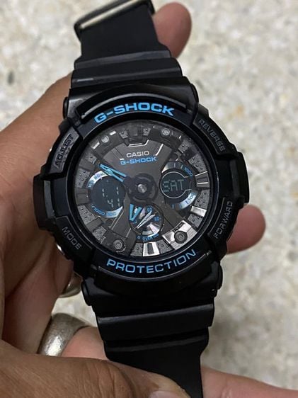 G-Shock ดำ นาฬิกายี่ห้อ G Shock   GA201BA   ของแท้มือสอง  เดิมๆ  ตามสภาพ 1250฿