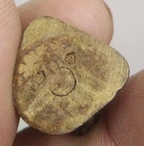 8022-รูปหล่ออุ้มบาตร หลวงพ่อสมบุญ วัดปอแดง เนื้อทองเหลืองเก่า ใต้ฐานตอกโค๊ตบุญ รูปที่ 16