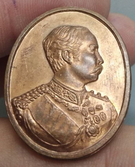 8094-เหรียญรัชกาลที่ 5 ที่ระลึก 108 ปีโรงเรียนวัดราชบพิตรเนื้อทองแดงปี2537 รูปที่ 7