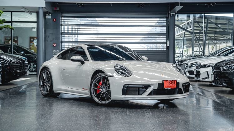 รถ Porsche 911 Carrera 3.0 สี เทา