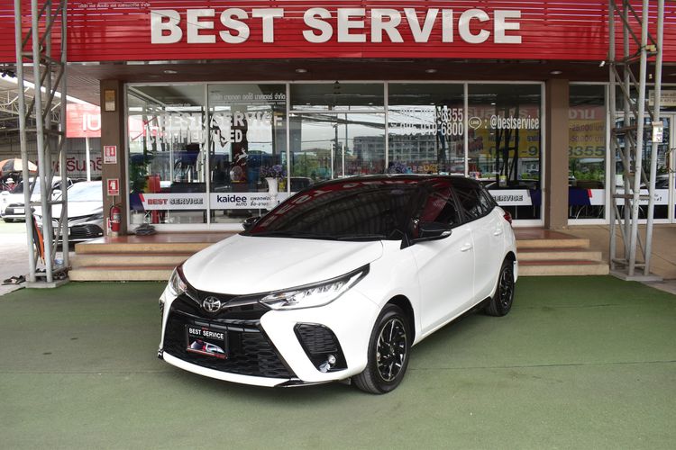 Toyota Yaris 2022 1.2 Sport Premium Sedan เบนซิน ไม่ติดแก๊ส เกียร์อัตโนมัติ ขาว