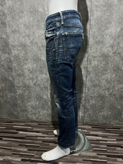 กางเกงยีนส์ AMERICAN EAGLE ผ้ายืด ฟอกเฟตแต่งสะกิดสวย รูปที่ 7