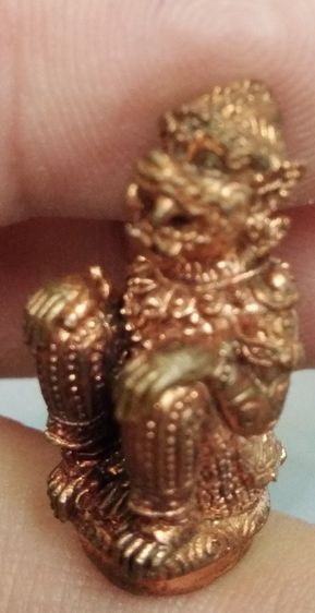 8270-หนุมาน ชินบัญชร เนื้อทองแดง พ่อท่านตุด สุสานหารคอกช้าง รัตภูมิ จ.สงขลา รุ่นแรก ปี๕๖ อุดผง รูปที่ 10