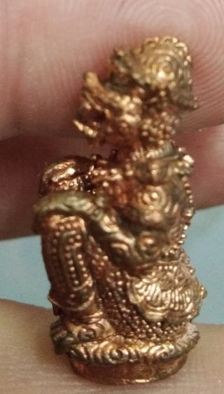 8270-หนุมาน ชินบัญชร เนื้อทองแดง พ่อท่านตุด สุสานหารคอกช้าง รัตภูมิ จ.สงขลา รุ่นแรก ปี๕๖ อุดผง รูปที่ 12