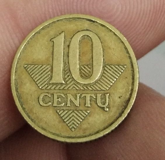 8304-เหรียญอัศวิน ประเทศลิธัวเนีย รูปที่ 3